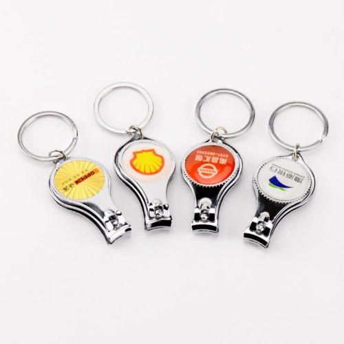 Multi-function Nail Clippers Bottle Opener and Keyring