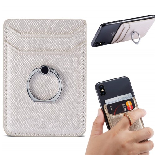 Cell Phone Card Holder with Ring