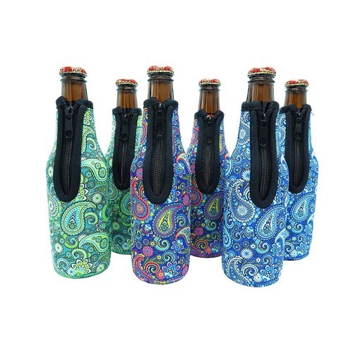 Paisley Pattern Beer Bottle Holder