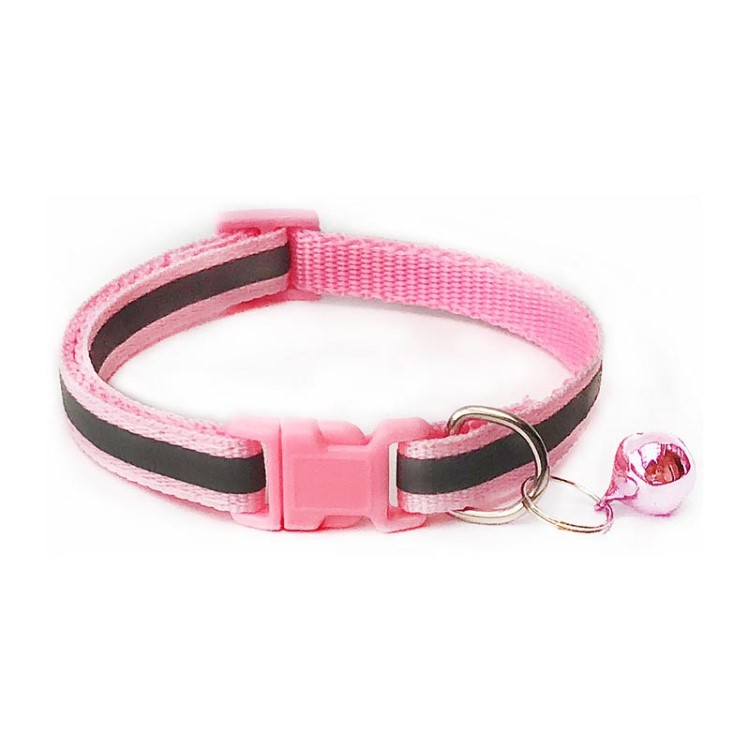 Cat Puppy Reflective Collars with Bell