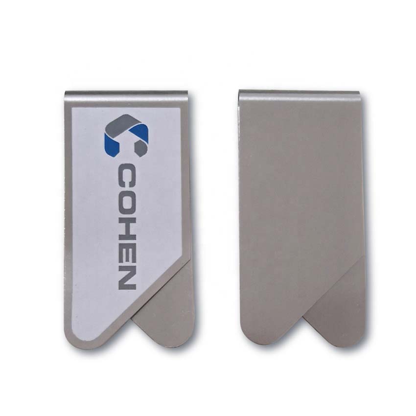Custom Shape Stainless Steel Metal Bookmark Clip