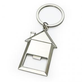 Blank House Shape Keychain