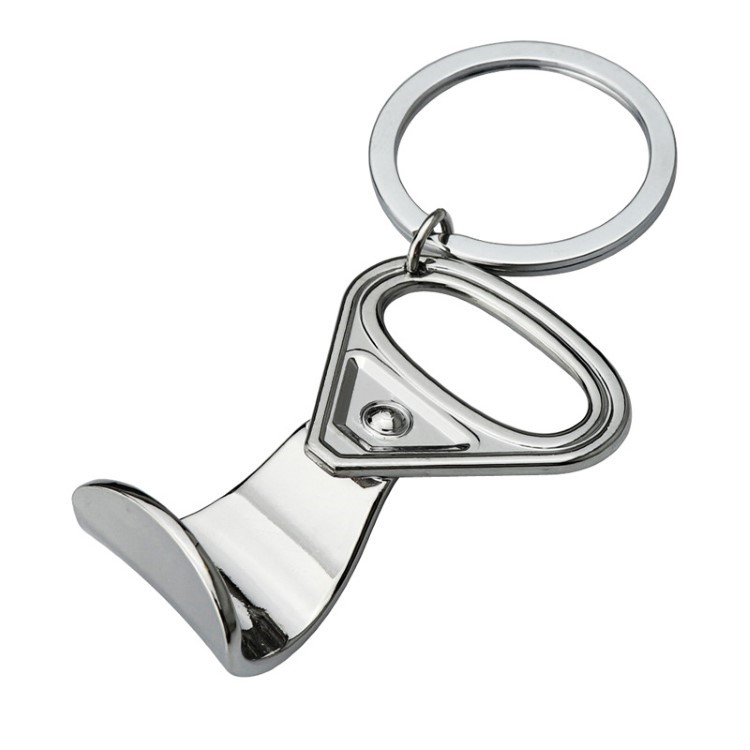 Custom blank beer pull can ring bottle opener for keychain