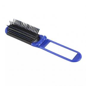Portable Travel Pocket Folding Hair Brushes with Mirror