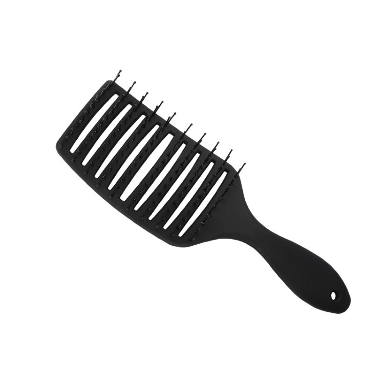 Detangling Wet Boar Bristle Flexible Paddle Hair Brush