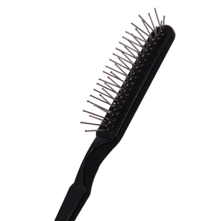Black Wig Brush with Steel Teeth  