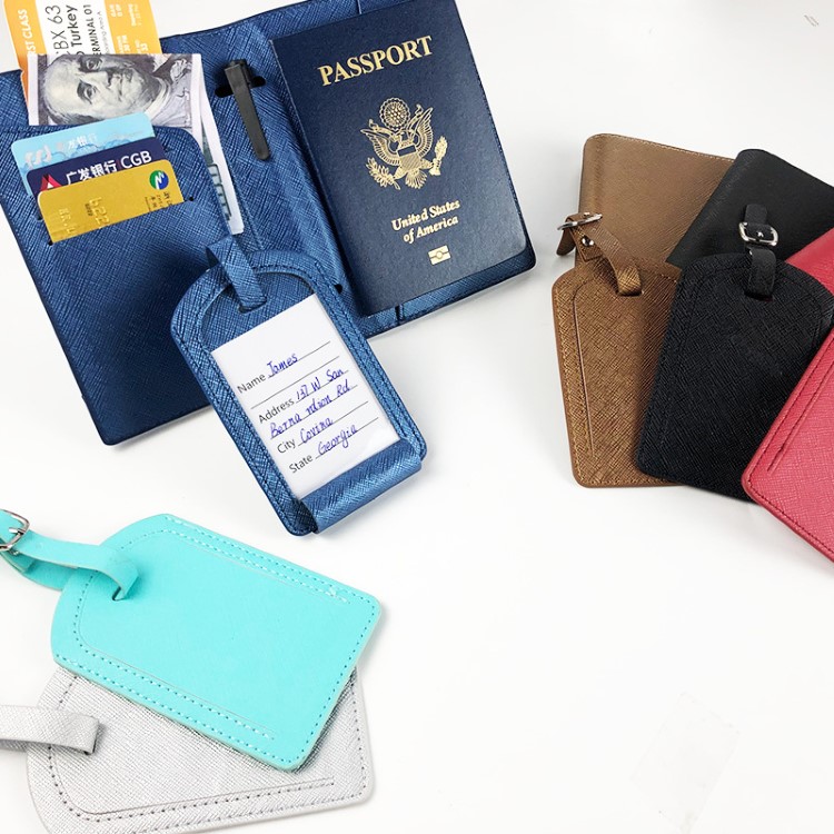 Passport Holder Cover Wallet and Luggage Tag